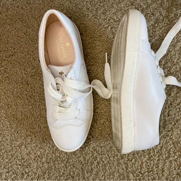 KATE SPADE Fez Sneaker Shoes Optic White - Picture 5 of 5